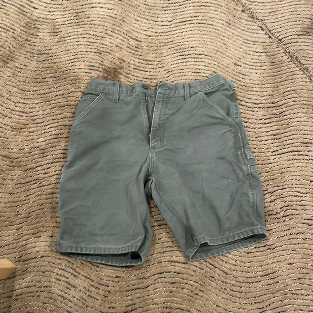 Carhartt Shorts, 31w, olive green